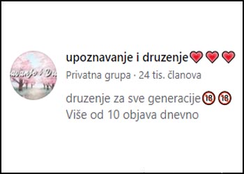 upoznavanje i druzenje💗💗💗